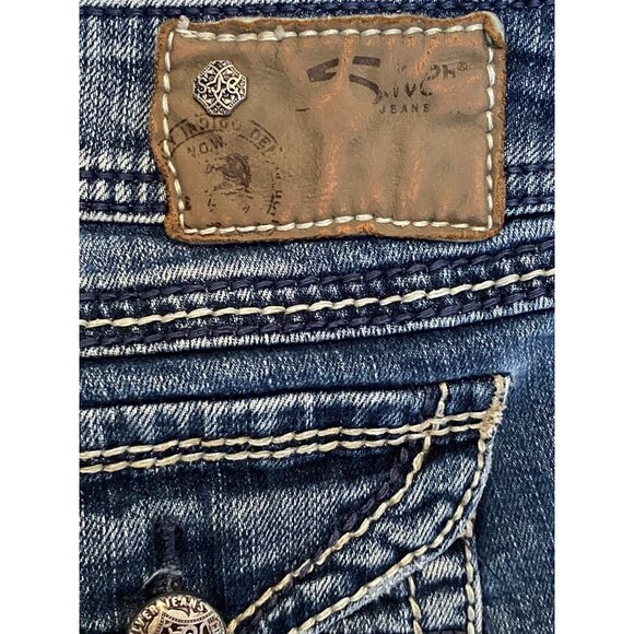 Silver Jeans Suki Surplus Women's Tag 28x30 Medium Wash Mid Rise Bootcut 30x30 - Picture 12 of 15